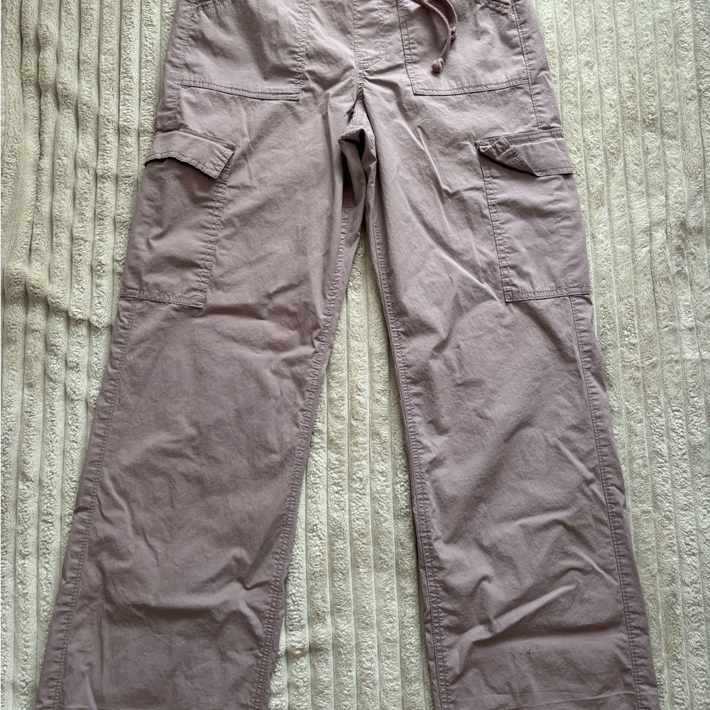Hollister adjustable-rise baggy cargo pants